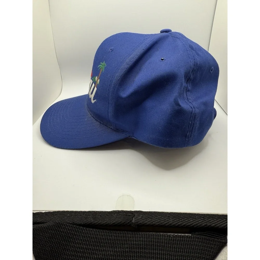 Vintage Hawaii Embroidered Snapback Hat Nissin‎ Cap Made Philippines 90s